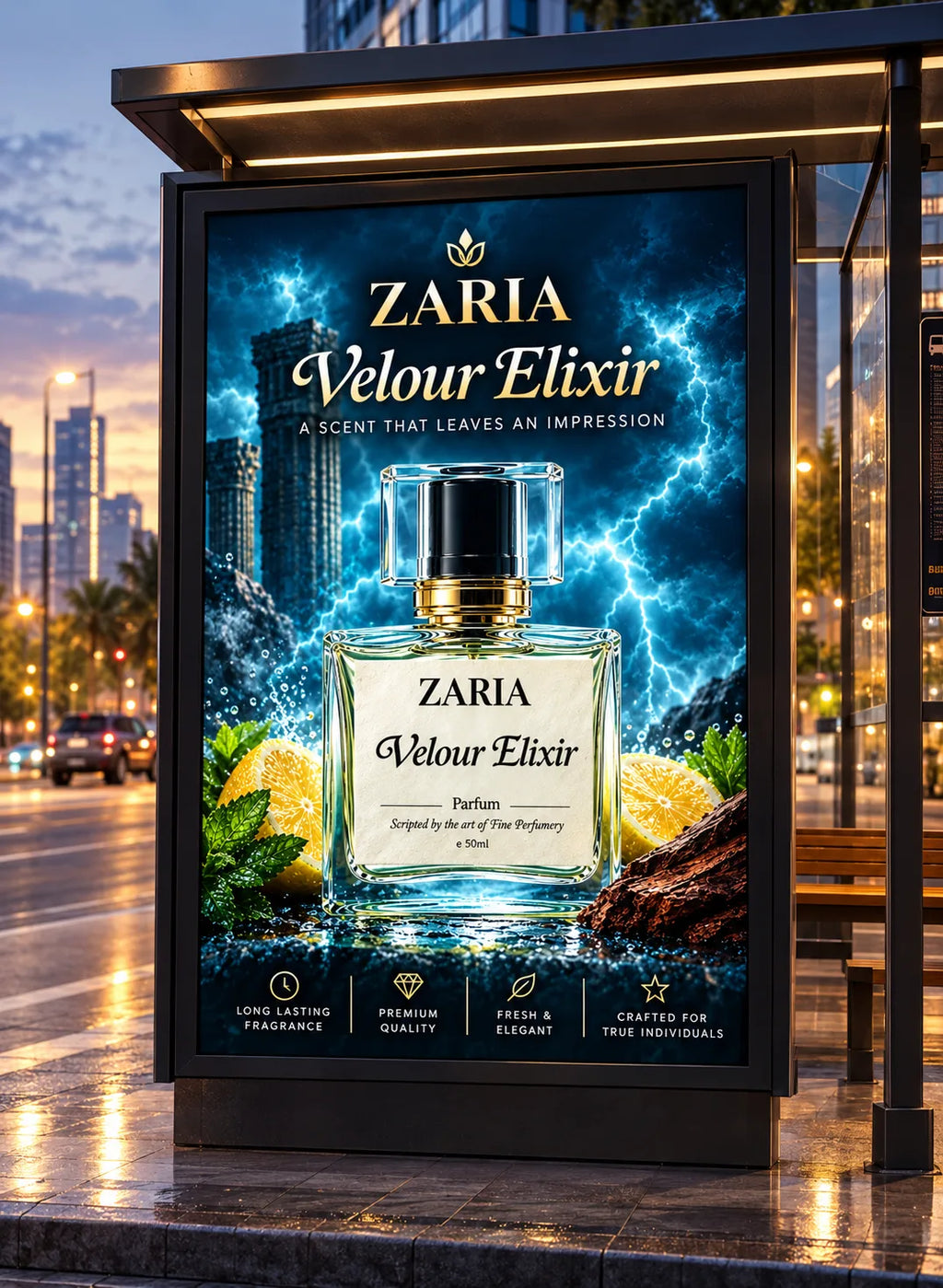 Velour Elixir  Inspired by Versace Eros 50ml By Zaria ⭐