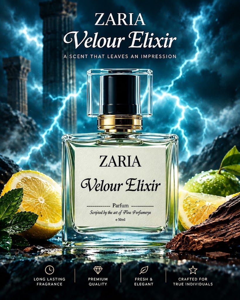 Velour Elixir  Inspired by Versace Eros 50ml By Zaria ⭐