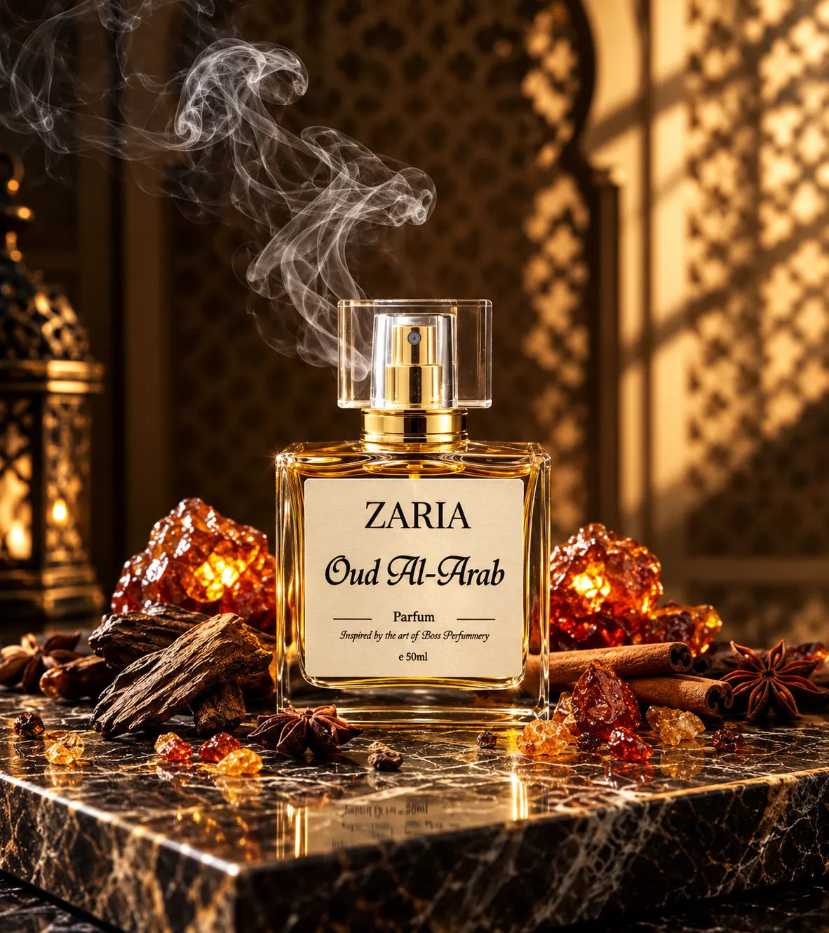 Oud Al Arab 50ml – Signature Oud Perfume by ZARIA