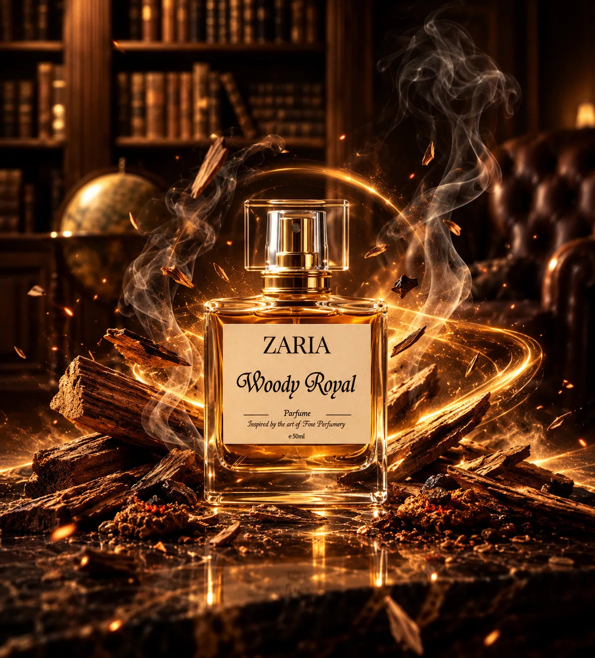 Woody Royal 50ml – Signature Oud Perfume by ZARIA